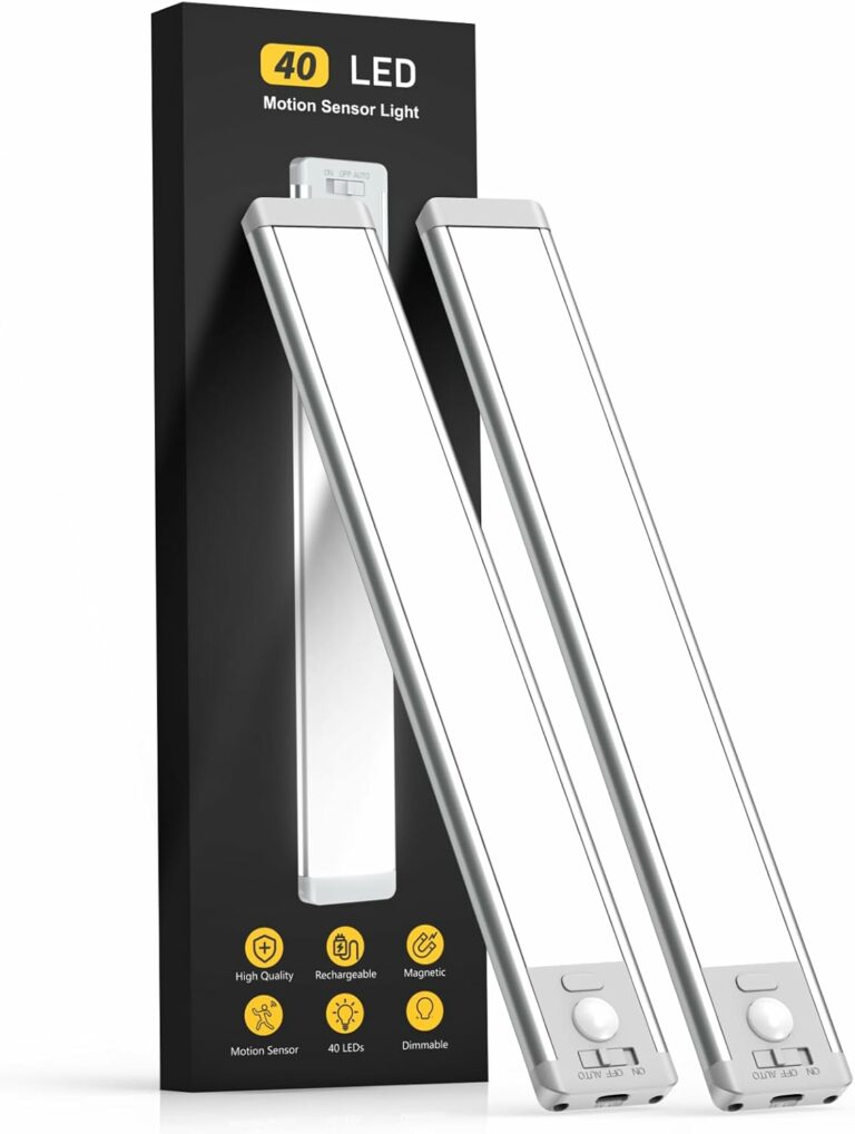 MCGOR Wireless Motion Sensor Under Cabinet Lights